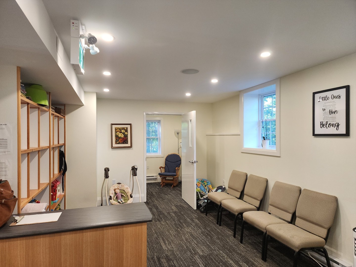 Supervised nursery room at Salem United Reformed Church